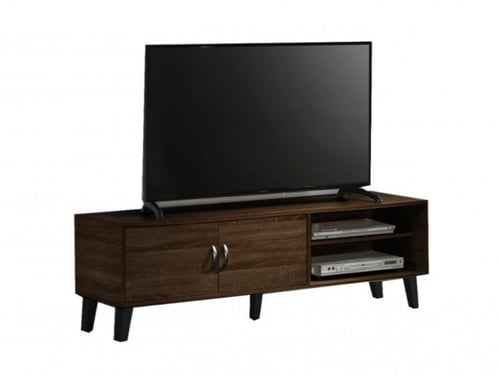 طاوله تلفزيون بني تناسب الى 55بوصه