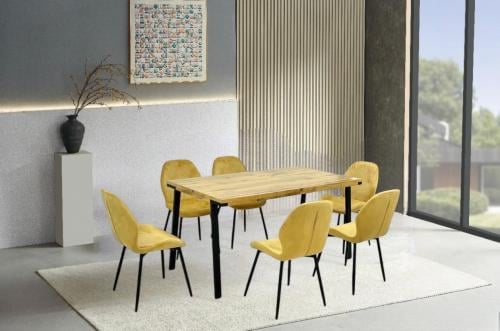 طقم طاوله طعام خشب 4-6-8 كراسي