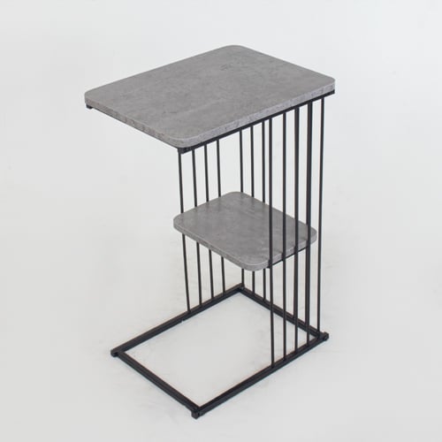 طاوله مفرده جانبيه رمادي