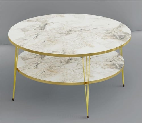 طاوله وسط دائريه دورين