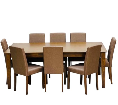 طاولة طعام ماليزية 8 كراسي – خشب متين وتصميم أنيق