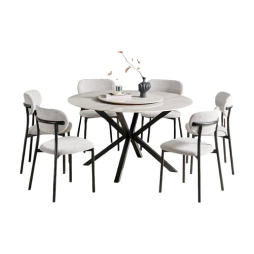 طقم طاوله طعام دائريه