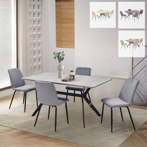 طقم طاوله طعام 4 كراسي