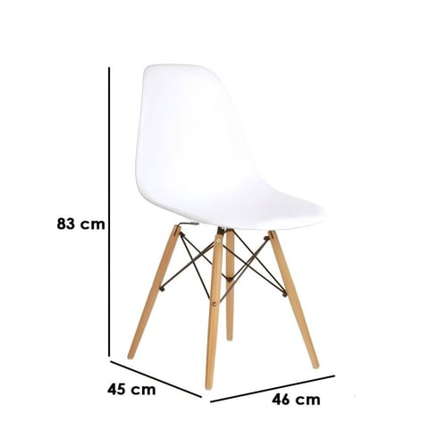 طقم طاوله طعام 4 كراسي ابيض