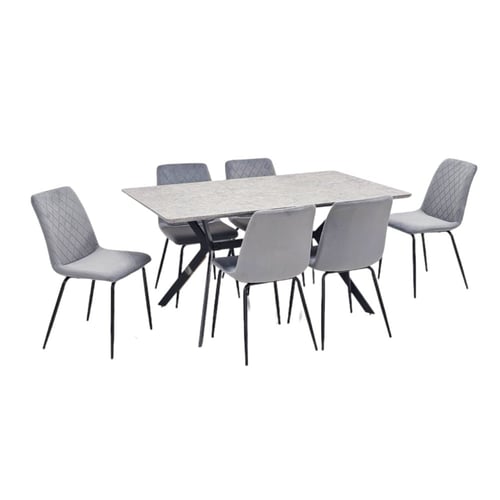 طقم طاوله طعام 6 كراسي