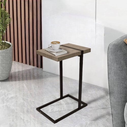 طاولة خدمة خشب بارجل حديد