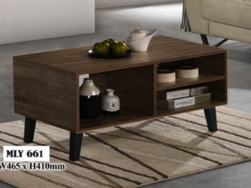 طاوله وسط بني ماليزي