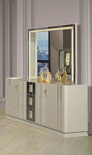 غرفة نوم كامله 8 قطع بيج