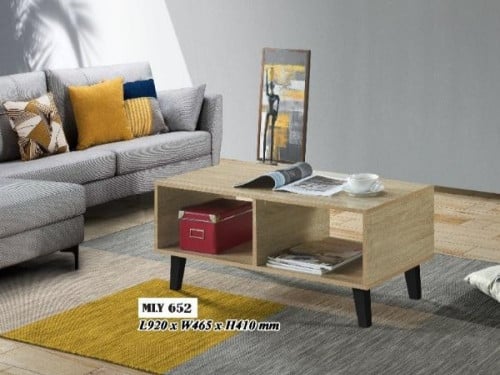 طاوله قهوه وسط خشبي