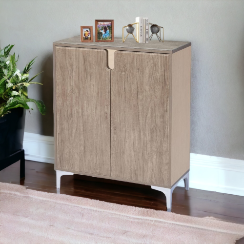 خزانة احذيه بابين بني