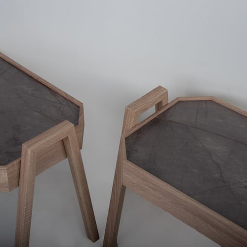 طقم طاولات خدمة 3 قطع