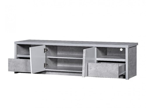 وحده بلازما مودرن لون رمادي وابيض