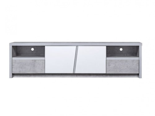 وحده بلازما مودرن لون رمادي وابيض