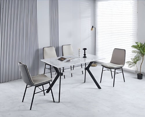 طاولة طعام 4 كراسي الوان متعدده