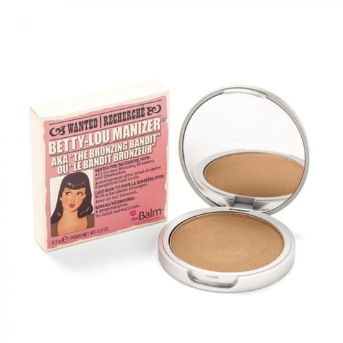 برونزر بودرة مضغوطة لامعة بيتي لو مانيزر - ذا بالم