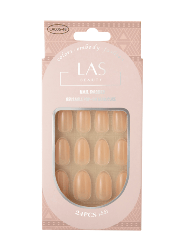 اظافر تركيبة لاصقة من لاس بيوتي