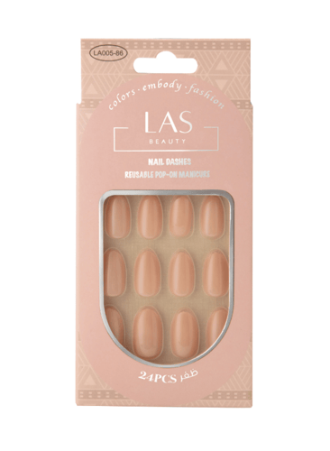 اظافر تركيبة لاصقة من لاس بيوتي