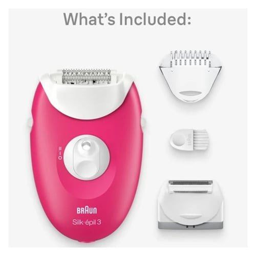 براون سيلك الة ازالة الشعر 3 في 1