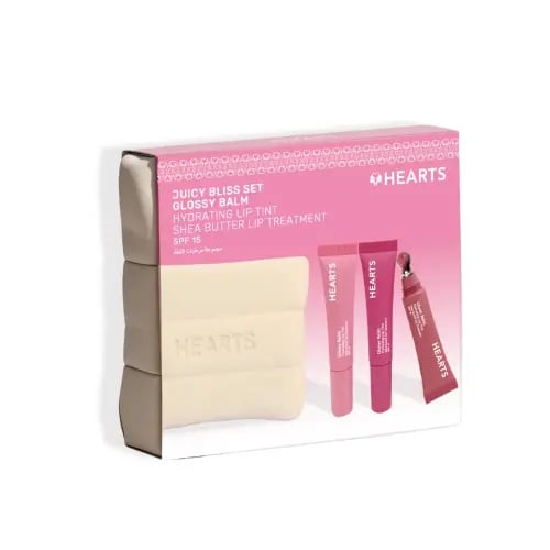 Hearts Juicy Belliss Collection Moisturizing Lip Gloss 3*15ml