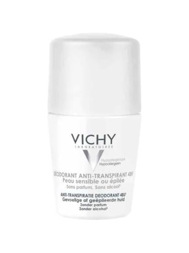 مزيل للبشرة الحساسه يدوم 48 ساعة من عرق فيشي , 50...