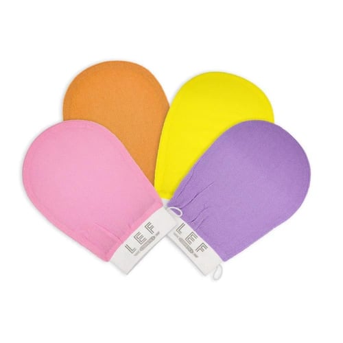 قفاز مقشر للجسم بطبقة واحدة ليف