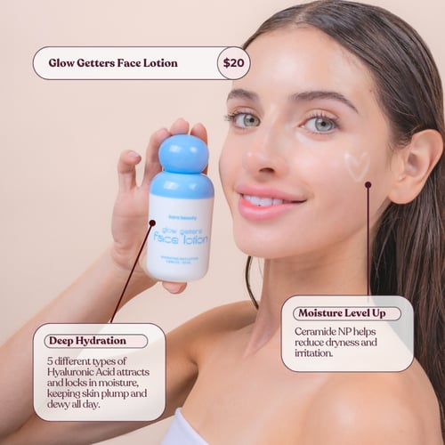 لوشن الوجه جلو جيترز كارا بيوتي