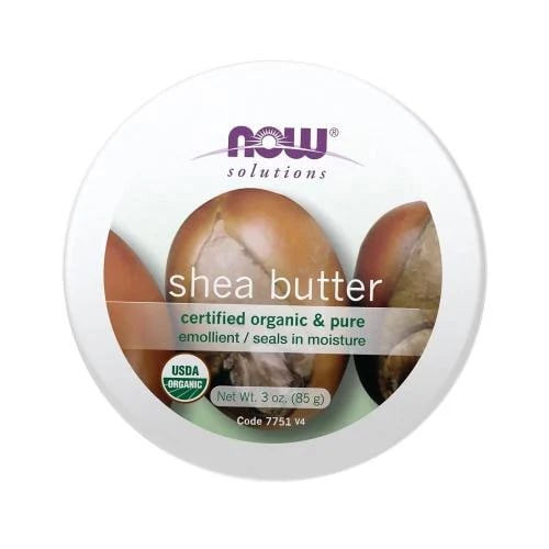 NOW Pure Organic Shea Butter, 85g