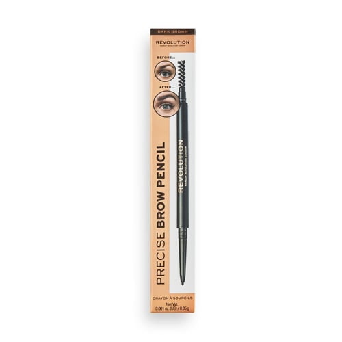 قلم حواجب دقيق بني غامق ريفوليوشن-dark brown