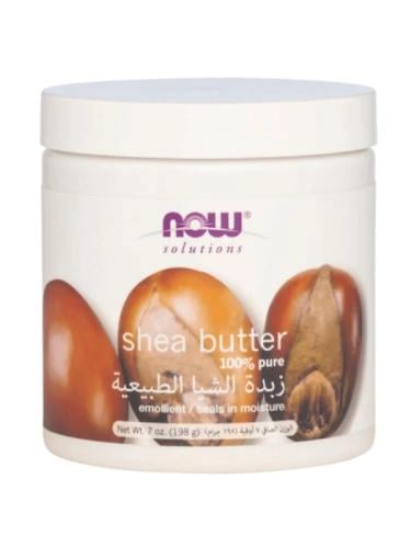 زبدة الشيا الطبيعة من ناو , 198 جرام