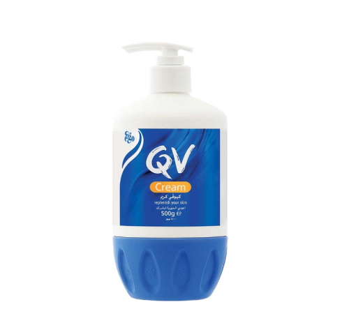 كريم ترطيب البشرة من كيو في - 500 مل