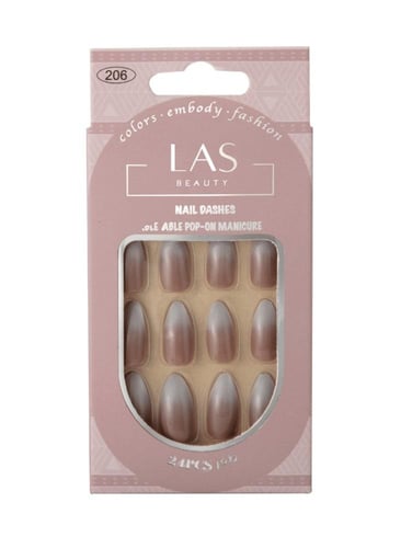 اظافر تركيبة لاصقة من لاس بيوتي