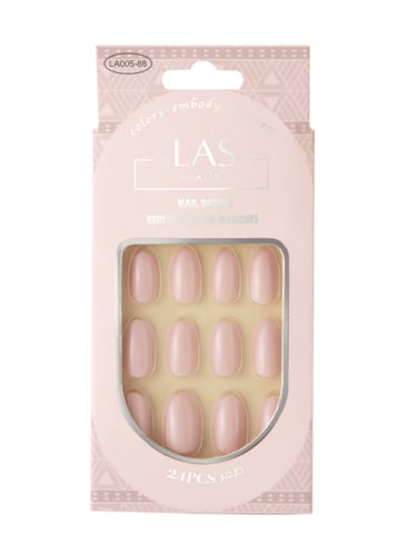 اظافر تركيبة لاصقة من لاس بيوتي