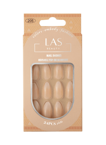 اظافر تركيبة لاصقة من لاس بيوتي