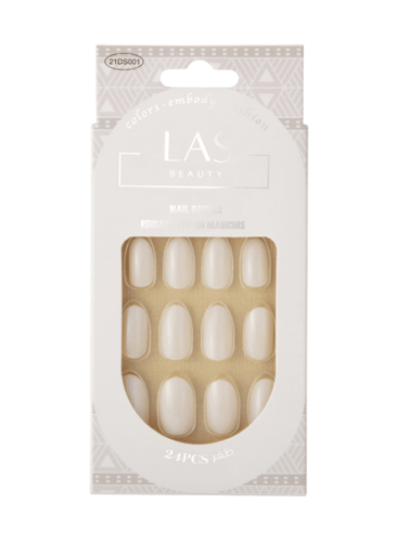 اظافر تركيبة لاصقة من لاس بيوتي