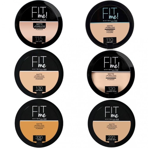 بودرة مضغوطة فيت مي لتثبيت المكياج - ميبيلين نيويو...