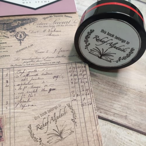 ختم كريستال دائري مقاسات