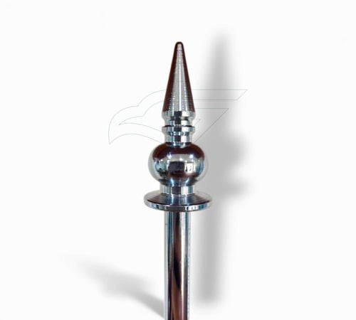 سارية علم مكتبى مزدوجة