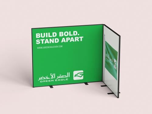 جدار عرض دعائي / خلفية استعراض