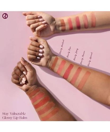 بلسم الشفاه اللامع من رير بيوتي 3.8 مل - Nearly Ap...