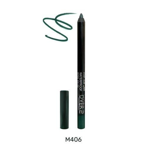 قلم كحل عين أخضر غامق من ميك اوفر22 - M406