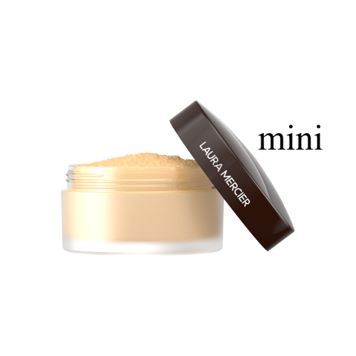 لورا مارسيه بودرة تثبيت سائبة نصف شفافة للوجه ميني...