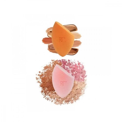 مجموعة إسفنجة باللونين البرتقالي والوردي ميركل من...