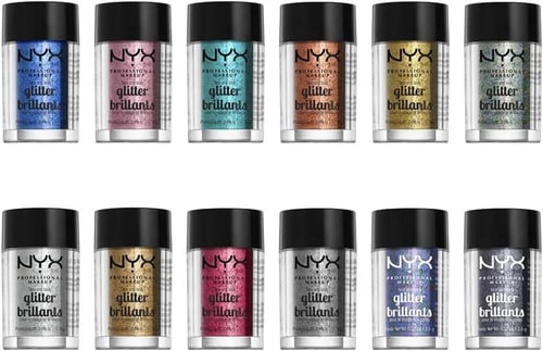 جليتر لمعة سائبة للوجه والجسم من نيكس - 2.5g