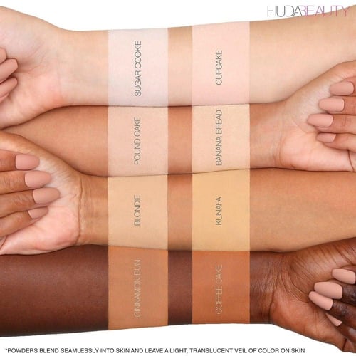 بودره ايزي بيك السائبه من هدى بيوتي HUDA BEAUTY EA...