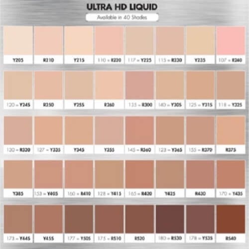 فونديشن ميك اب فورايفر makeup for ever ultra hd