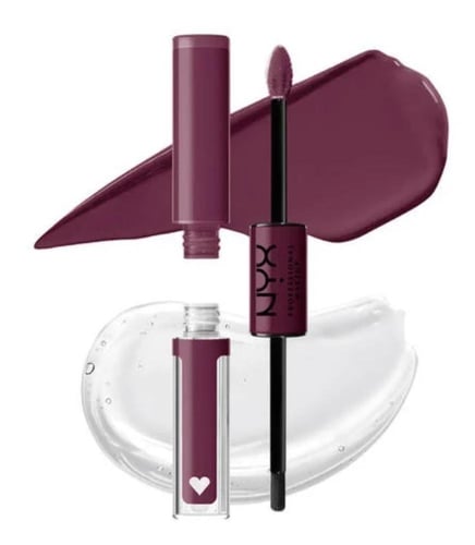 أحمر شفاه سائل مع ملمع شفاه عالى اللمعان 2×1 من ني...