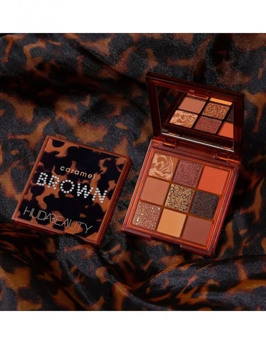 هدى بيوتي مجموعة ظلال عيون اوبسيشنز - كراميل براون