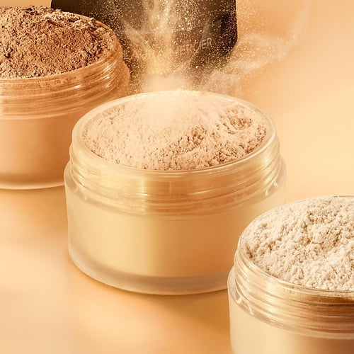 لورا مارسية بودرة منثورة لتثبيت المكياج مع اسفنجة...