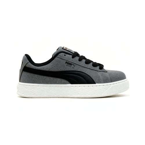 PUMA SUEDE XL GRAY-BLACK