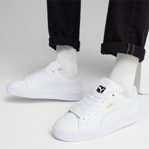 PUMA SUEDE XL ALL-WHITE